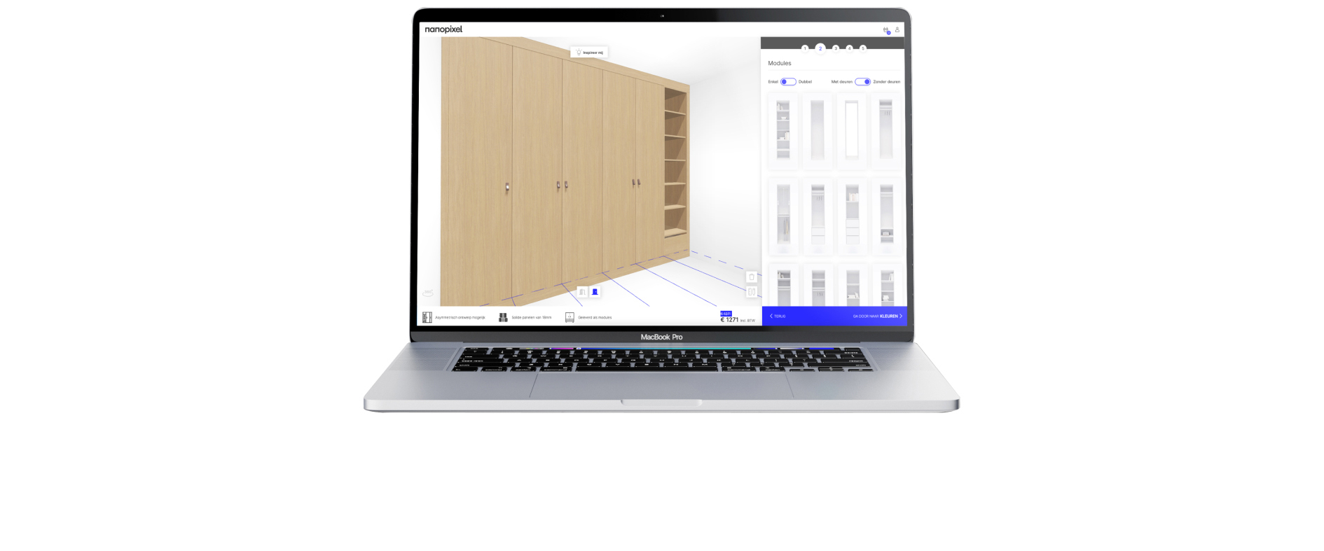 <p>Gemakkelijk te implementeren.<br />Op maat van jouw bedrijf.</p>